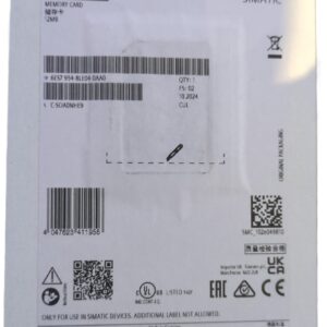 SCHEDA MEMORIA SD 12 MB 6ES7954-8LE04-0AA0 / 6ES79548LE040AA0